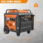 GENMAX GM17000iET 14500W/17000W Generator Tri-Fuel 50A Remote Start Gas Propane Natural Gas with CO Detect CARB New - Image 4