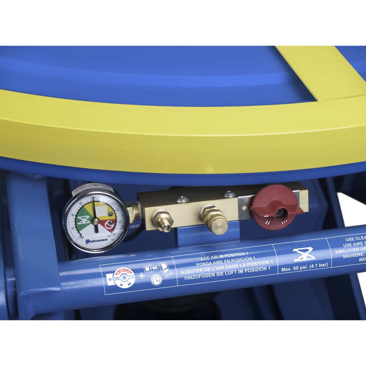 Bishamon EZ Loader Pallet Positioner Pneumatic Self-Leveling Table 4000 Lbs Load New - Image 3