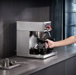 Vevor 12-Cup Commercial Drip Coffee Maker with 3 Glass Carafes Warmers and Water Inlet New - Image 2