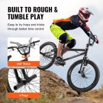 Vevor BMX Freestyle Bike 20" Hi-Ten Steel Frame 360° Rotor Pegs for Kids and Beginners New - Image 4