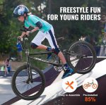 Vevor BMX Freestyle Bike 20" Hi-Ten Steel Frame 360° Rotor Pegs for Kids and Beginners New - Image 7