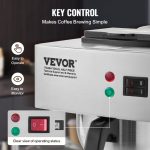Vevor 12-Cup Commercial Drip Coffee Maker with Thermal Carafe New - Image 5