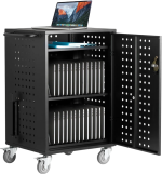Vevor Mobile Charging Cart 32-Device Capacity for Laptops and Tablets up to 15.6" Screen Size New