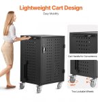 Vevor Mobile Charging Cart 32-Device Capacity for Laptops and Tablets up to 15.6" Screen Size New - Image 6