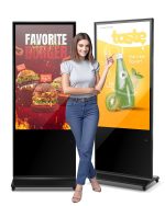 Vevor 4K Touchscreen Digital Signage Kiosk 55" Floor Standing LCD Display New