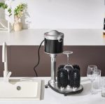 Vevor Electric Glass Washer 5-Brush  360° Cleaner 600 Glasses/Hour New - Image 2
