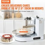 Vevor Electric Cake Decorating Machine 4" to 16" Cakes Adjustable Turntable New - Image 3