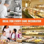 Vevor Electric Cake Decorating Machine 4" to 16" Cakes Adjustable Turntable New - Image 7