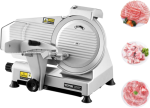 Vevor Electric Meat Slicer 180W 10" Carbon Steel Blade with Built-In Sharpener New