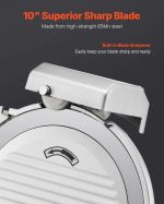 Vevor Electric Meat Slicer 180W 10" Carbon Steel Blade with Built-In Sharpener New - Image 5