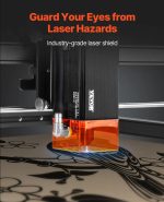 Vevor Laser Engraving Machine 15" × 15.75" Work Area 5W Compressed Spot Eye Protection New - Image 7