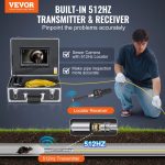 Vevor Self-Leveling Sewer Camera 98' with 512Hz Locator and 36X Zoom New - Image 3