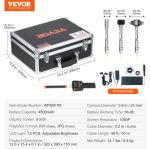 Vevor Self-Leveling Sewer Camera 98' with 512Hz Locator and 36X Zoom New - Image 8