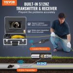 Vevor Self-Leveling Sewer Camera 165' with 512Hz Locator and 36X Zoom New - Image 3