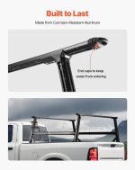 Vevor Adjustable Truck Ladder Rack 800 Lbs Capacity No-Drill Bed Rack New - Image 6