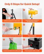 Vevor Foam Party Machine 180W with Tripod and Submersible Pump New - Image 6