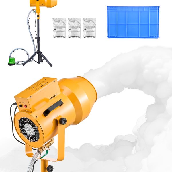 Vevor Foam Party Machine 1200W with 20 Gal Tank and Foam Powder Packs New