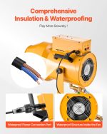 Vevor Foam Party Machine 1200W with 20 Gal Tank and Foam Powder Packs New - Image 3