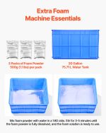 Vevor Foam Party Machine 1200W with 20 Gal Tank and Foam Powder Packs New - Image 5