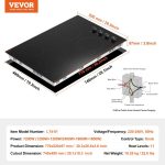 Vevor Built-In Electric Radiant Ceramic Cooktop 30" 4 Burners 7200W New - Image 8