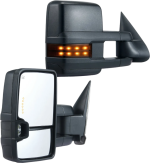 Vevor Towing Mirrors for Chevy/GMC 2014–2019 Heated Defrost with LED and Signal Lights New