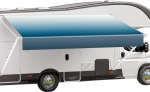 Vevor Manual Retractable RV Awning 20' Heavy-Duty Vinyl Replacement for Most DC12V RVs New