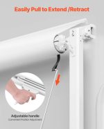 Vevor Manual Retractable RV Awning 20' Heavy-Duty Vinyl Replacement for Most DC12V RVs New - Image 5