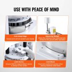 Vevor Manual Dough Divider 10 Equal Portions Hand Press Cutter New - Image 7