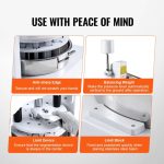 Vevor Manual Dough Divider 18 Equal Portions Hand Press Cutter New - Image 7