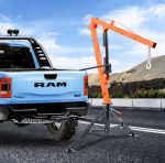 Vevor Hydraulic Pickup Truck Crane 1000 Lb Capacity 360° Swivel Hoist Lift New - Image 2