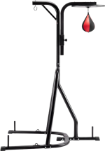 Vevor 2-in-1 Heavy Duty Punching Bag Stand Adjustable Steel Frame New