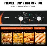 Vevor Commercial Electric Deep Fryer Dual Tank 2 x 9 Qt 3500W Countertop New - Image 5
