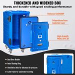 Vevor Insulated Food Pan Carrier 32 Gal Stackable Front-Load with Wheels New - Image 5