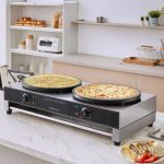 Vevor Commercial Electric Crepe Maker 16" Double Head 3400W New - Image 2