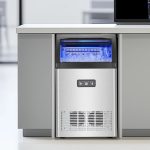 Vevor Commercial Ice Maker 130 Lbs/24H Freestanding Machine with 33 Lbs Storage New - Image 2