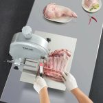 Vevor Commercial Electric Bone Saw 1800W Meat Bandsaw Cutter with 7" Max Thickness New - Image 2