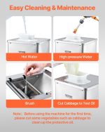 Vevor Electric Meat Cutter 350 Lb/H 550W Stainless Steel Blades New - Image 6