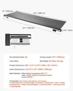 Vevor RV Awning Replacement 13' 1" Fabric Slide Topper New - Image 9