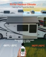 Vevor RV Awning Replacement 7' 1" Fabric Slide Topper New - Image 6