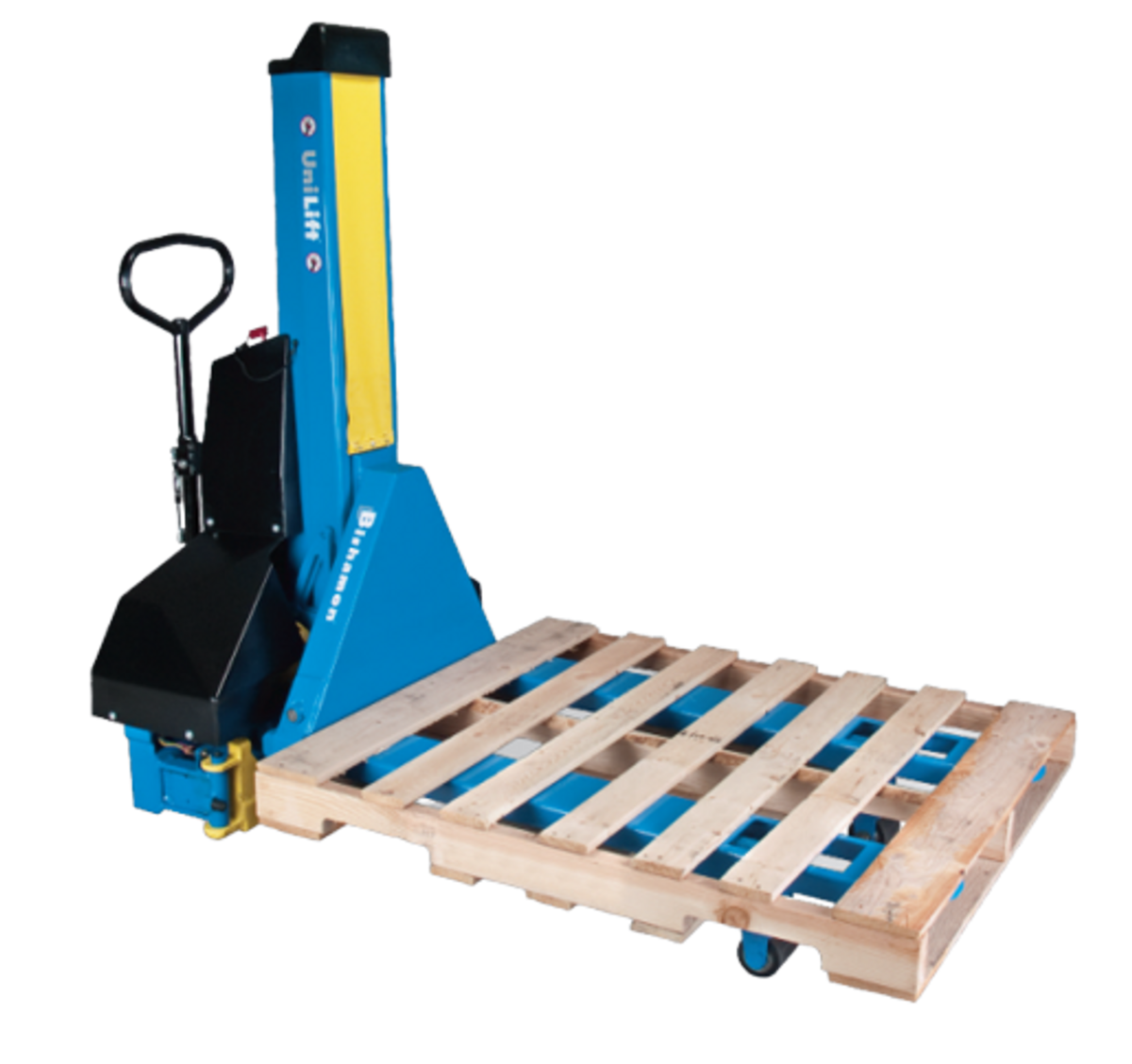 Bishamon UniLift Pallet Positioner & Forklift Dual Purpose 36" Lift 2,000 Lbs Load New - Image 3