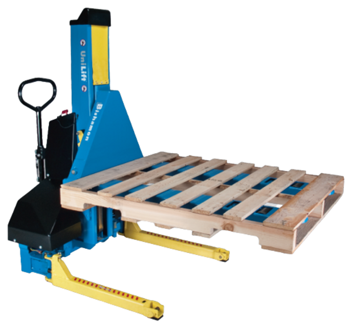 Bishamon UniLift Pallet Positioner & Forklift Dual Purpose 36" Lift 2,000 Lbs Load New - Image 4