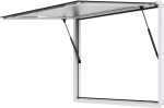 Vevor Concession Window 48" x 36" with Awning for Food Truck or Trailer New