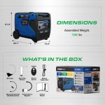 DuroMax XP7000iHT 5500W/7000W Tri Fuel Generator Gas Propane NG Remote Start Inverter CO Alert New - Image 8
