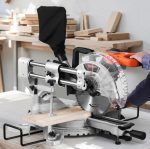 Vevor Sliding Compound Miter Saw 10" 15A Dual Bevel with LED Guide 60-Tooth Blade New - Image 2