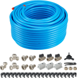 Vevor Air Compressor Line Kit 3/4" x 300' HDPE Aluminum Complete Piping System New