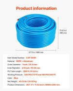 Vevor Air Compressor Line Kit 3/4" x 300' HDPE Aluminum Complete Piping System New - Image 8