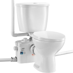 Vevor Upflush Macerating Toilet System with 800W Pump for Basement and Low-Drain Areas New
