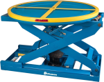Bishamon EZ Loader Pallet Positioner Pneumatic Self-Leveling Table 4000 Lbs Load New