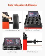 Vevor Electric Tire Changer and Balancer with 18" Spindle Universal Compatibility New - Image 6
