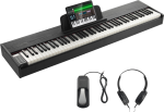 Vevor Digital Piano 88 Key Fully Weighted Dual Keyboard Speakers with Sustain Pedal New